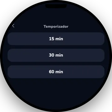 Temporizador de NanaBB en el reloj